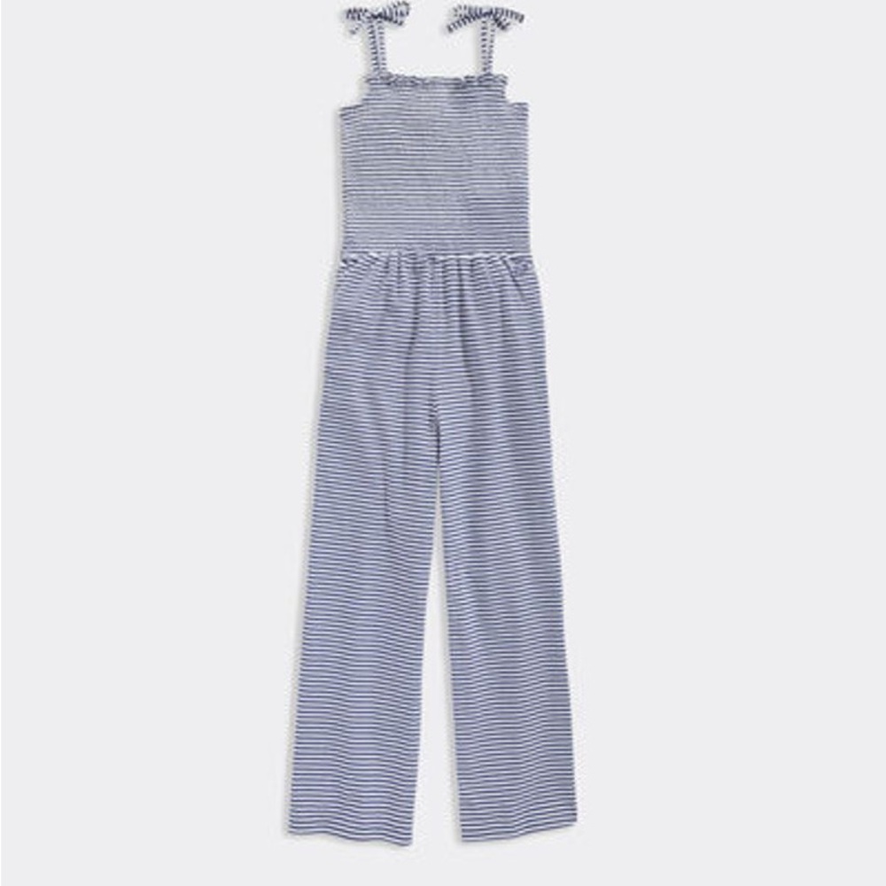 Vineyard Vines Girl’s Smocked Jumpsuit